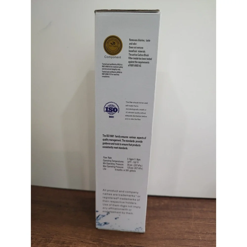 Refresh Replacement Water Filter R-9101 Samsung Kenmore EcoAqua Water Sentinel